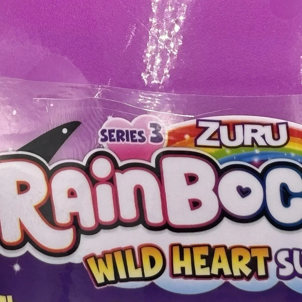 Rainbocorns‎ Wild Heart Surprise Series 3 Zebra Plush by ZURU NEW NIB